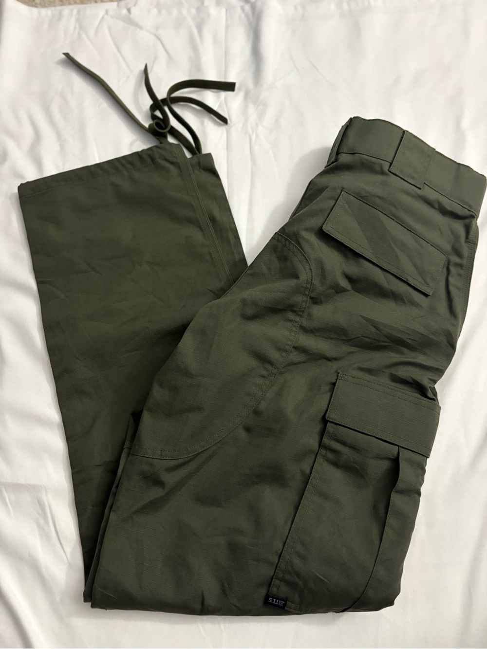 5.11 Tactical Men's Olive Cargo Pants - Heavy-Duty Utility